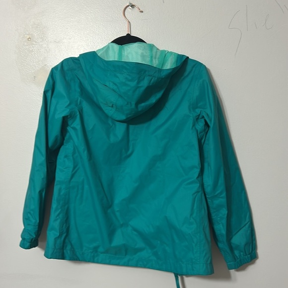 Kids North Face Green/Teal Windbreaker Size M (10/12) - Picture 6 of 6